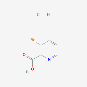 molecular formula C6H5BrClNO2 B1528292 Clorhidrato de ácido 3-bromopirídico-2-carboxílico CAS No. 1403967-63-4