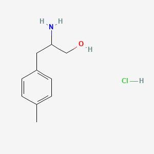 molecular formula C10H16ClNO B1528297 2-Amino-3-(4-methylphenyl)propan-1-ol hydrochloride CAS No. 1380002-76-5