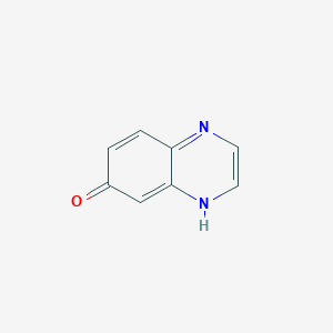 molecular formula C8H6N2O B152831 喹喔啉-6-醇 CAS No. 7467-91-6