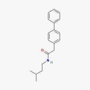 2-[1,1'-biphenyl]-4-yl-N-isopentylacetamide