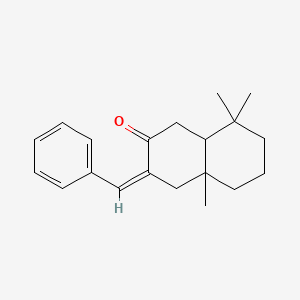 3-benzylidene-4a,8,8-trimethyloctahydro-2(1H)-naphthalenone