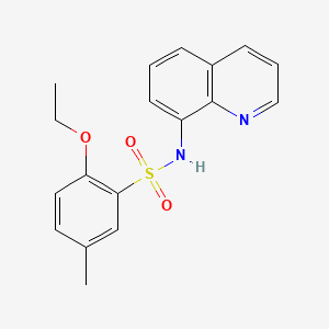 2-ethoxy-5-methyl-N-(8-quinolinyl)benzenesulfonamide