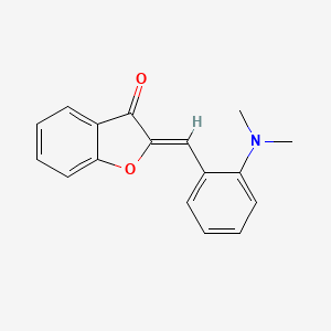 2-[2-(dimethylamino)benzylidene]-1-benzofuran-3(2H)-one