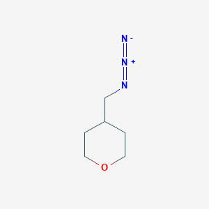 molecular formula C6H11N3O B1528349 4-(azidomethyl)tetrahydro-2H-pyran CAS No. 1035490-93-7