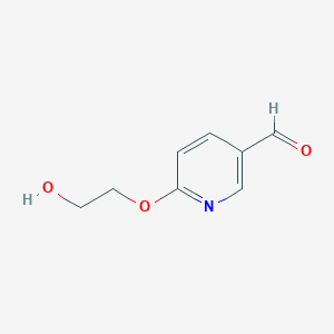 6-(2-Hydroxyethoxy)nicotinaldehyde