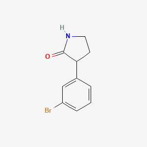 3-(3-Bromophenyl)pyrrolidin-2-one