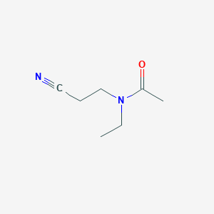 N-(2-cyanoethyl)-N-ethylacetamide