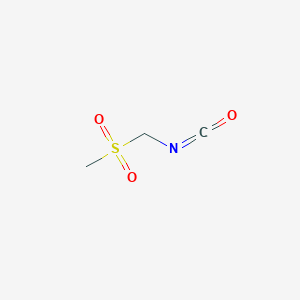 molecular formula C3H5NO3S B1528364 Isocyanato(methanesulfonyl)methane CAS No. 1161826-12-5