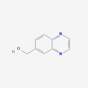 molecular formula C9H8N2O B152837 喹喔啉-6-基甲醇 CAS No. 488834-75-9