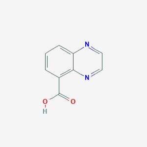 B152838 Quinoxaline-5-carboxylic acid CAS No. 6924-66-9
