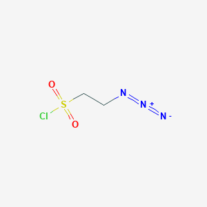 molecular formula C2H4ClN3O2S B1528388 2-アジドエタン-1-スルホニルクロリド CAS No. 1803566-17-7