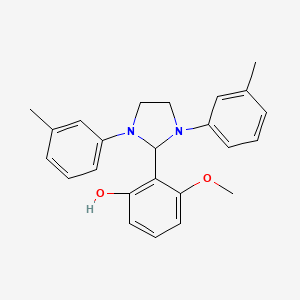 2-[1,3-Bis(3-methylphenyl)-2-imidazolidinyl]-3-methoxyphenol