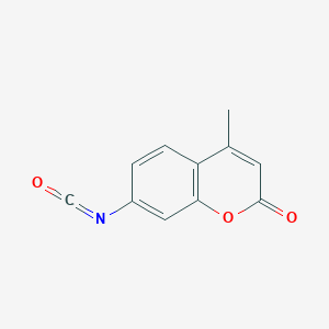 7-isocyanato-4-methyl-2H-chromen-2-one