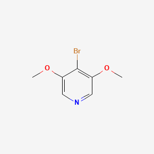 molecular formula C7H8BrNO2 B1528443 4-Bromo-3,5-dimethoxypyridine CAS No. 1033610-45-5
