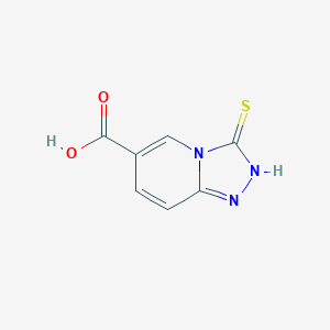 3-Sulfanyl-[1,2,4]triazolo[4,3-a]pyridine-6-carboxylic acid
