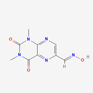 1,3-Dimethyl-2,4-dioxo-1,2,3,4-tetrahydro-6-pteridinecarbaldehyde oxime