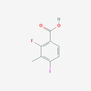 2-Fluoro-4-iodo-3-methylbenzoic acid