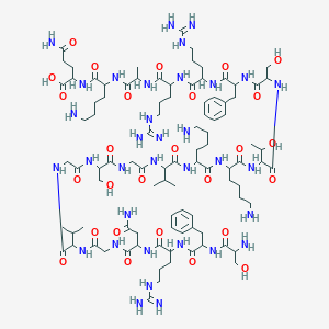 molecular formula C95H160N34O27 B15284826 Sfrngvgsgvkktsfrrakq 