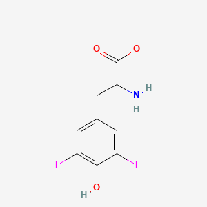 Methyl 2-amino-3-(4-hydroxy-3,5-diiodophenyl)propanoate