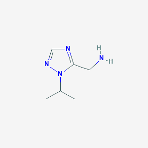 (1-Isopropyl-1H-1,2,4-triazol-5-yl)methanamine