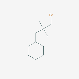 (3-Bromo-2,2-dimethylpropyl)cyclohexane