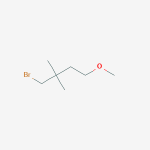 1-Bromo-4-methoxy-2,2-dimethylbutane