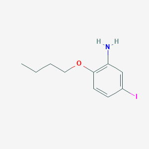 2-Butoxy-5-iodoaniline