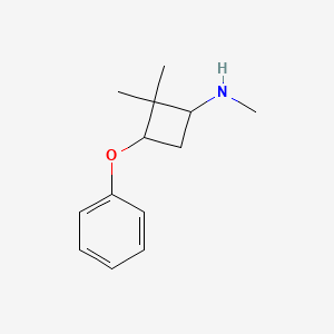 N,2,2-trimethyl-3-phenoxycyclobutan-1-amine
