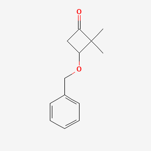 3-(Benzyloxy)-2,2-dimethylcyclobutan-1-one