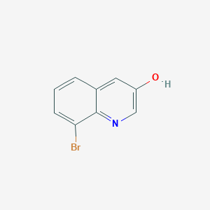 molecular formula C9H6BrNO B1528523 8-Bromoquinolin-3-ol CAS No. 1261768-30-2
