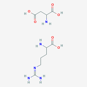 2-Aminobutanedioic acid;2-amino-5-(diaminomethylideneamino)pentanoic acid