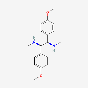 (1R,2R)-1,2-Bis(4-methoxyphenyl)-N1,N2-dimethylethane-1,2-diamine