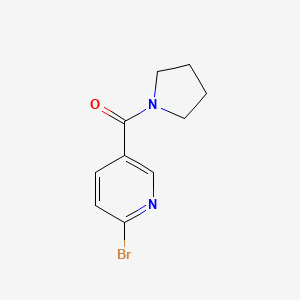 2-Bromo-5-(pyrrolidine-1-carbonyl)pyridine