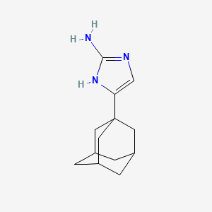 4-(adamantan-1-yl)-1H-imidazol-2-amine