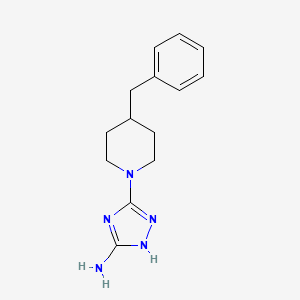 3-(4-benzylpiperidin-1-yl)-1H-1,2,4-triazol-5-amine