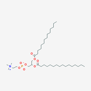 (2-Hexadecanoyloxy-3-tetradecanoyloxypropyl) 2-(trimethylazaniumyl)ethyl phosphate