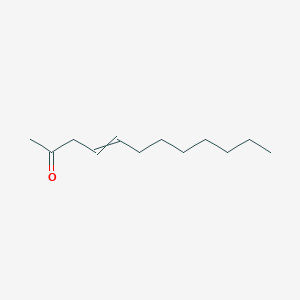 molecular formula C12H22O B15285535 Dodec-4-en-2-one CAS No. 40657-57-6