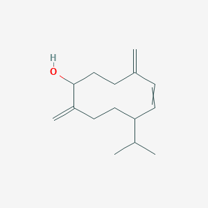 4,10-Dimethylidene-7-(propan-2-yl)cyclodec-5-en-1-ol