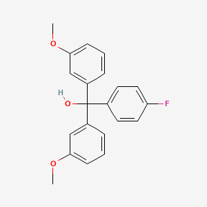 3,3'-Dimethoxy-4''-fluorotrityl alcohol