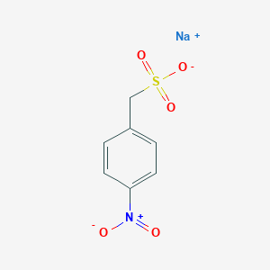 molecular formula C7H6NNaO5S B152858 甲磺酸(4-硝基苯)钠 CAS No. 36639-50-6