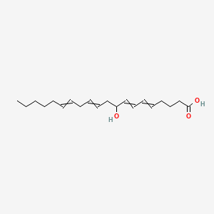 9-Hydroxyicosa-5,7,11,14-tetraenoic acid