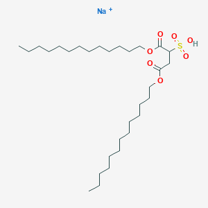 molecular formula C30H58NaO7S+ B152860 十二烷基磺基琥珀酸二钠 CAS No. 2673-22-5