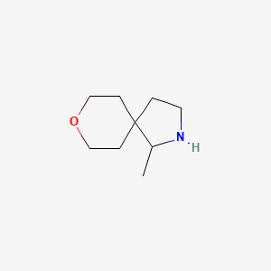 molecular formula C9H17NO B1528629 1-Methyl-8-oxa-2-azaspiro[4.5]decane CAS No. 1250678-54-6