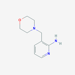 molecular formula C10H15N3O B1528636 2-氨基-3-(吗啉甲基)吡啶 CAS No. 1250814-06-2