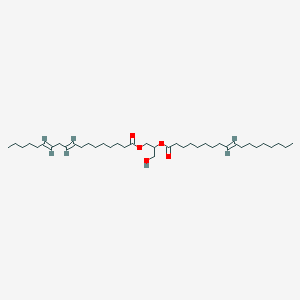 9,12-Octadecadienoic acid (9Z,12Z)-, (2S)-3-hydroxy-2-[[(9Z)-1-oxo-9-octadecen-1-yl]oxy]propyl ester