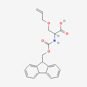 N-(((9H-Fluoren-9-yl)methoxy)carbonyl)-O-allylserine