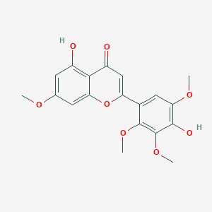 5-Hydroxy-2-(4-hydroxy-2,3,5-trimethoxyphenyl)-7-methoxychromen-4-one