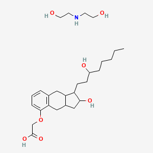 Treprostinil diethanolamine; UT-15C; treprostinil diethanolamine salt