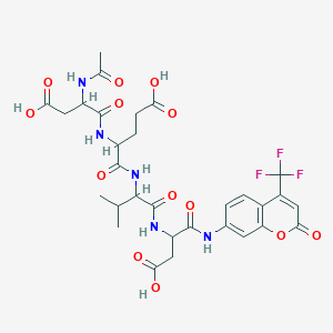 N-Acetyl-Asp-Glu-Val-Asp-7-amino-4-Trifluoromethylcoumarin; Caspase-3 Substrate (Fluorogenic)