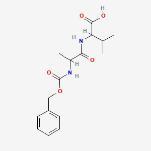 N-(2-(((Benzyloxy)carbonyl)amino)propanoyl)valine